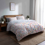 Boho Bedding Set - Sprinkles Dots Duvet Cover And Cushion Set