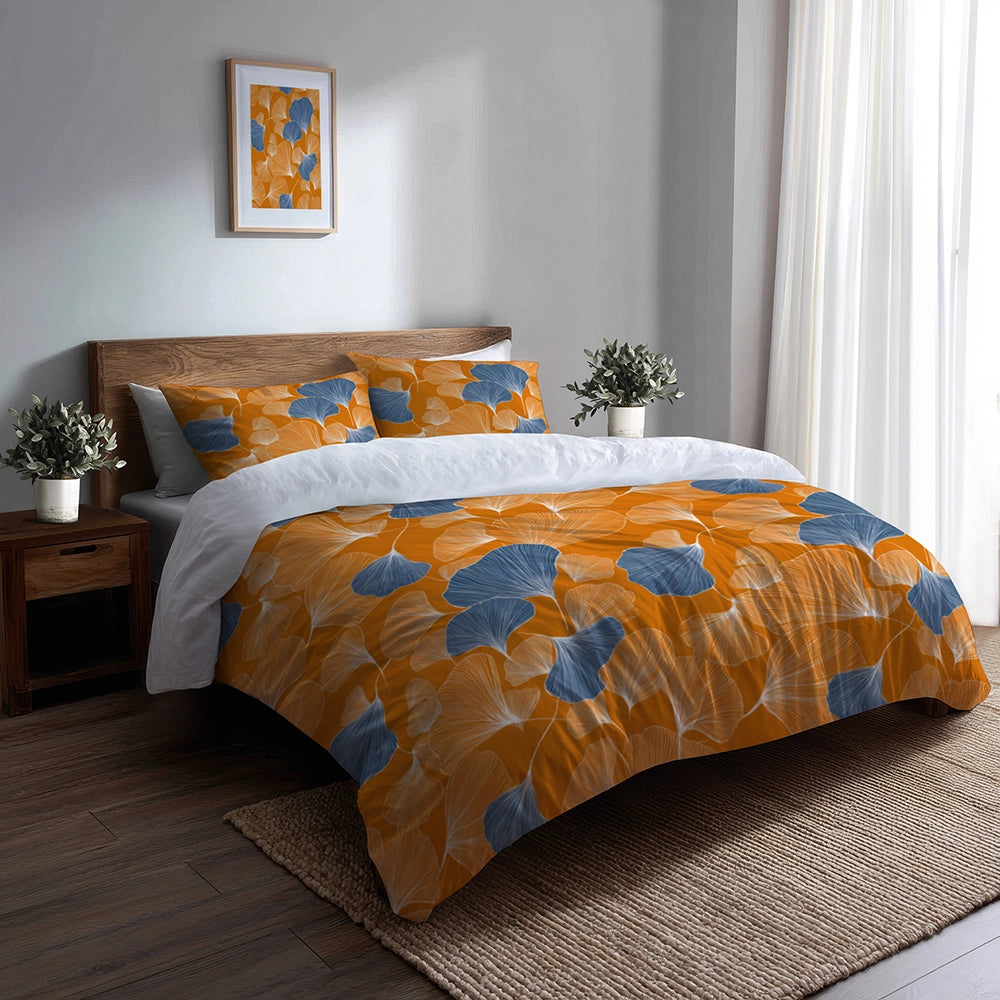 Abstract Bedding Set - Beachy Shellfish Duvet Cover Set