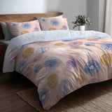 Coastal Bedding Set - Coastal Form Seashell Duvet Cover And Cushion Set