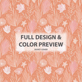 Abstract 5 Pcs Bedding Set - Coral Beach Seashell Duvet Cover And Pillow Set