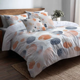 Abstract 5 Pcs Bedding Set - Warm Forms Duvet Cover And Pillow Set