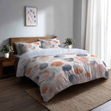 Abstract 5 Pcs Bedding Set - Warm Forms Duvet Cover And Pillow Set
