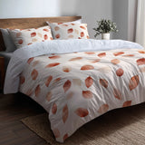 Boho 3 Pcs Bedding Set - Boho Nature Earthy Duvet Cover with Shams