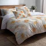 Boho Bedding Set - Boho Sun Minimal Duvet Cover And Cushion Set
