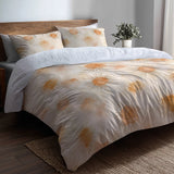 Boho Bedding Set - Boho Sun Minimal Duvet Cover And Cushion Set
