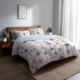Boho Bedding Set of 5 - Nomad Spirit Duvet Cover And Throw Cushion Set