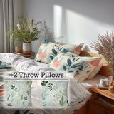 Boho Bedding Set - Boho Spirit Garden Duvet Cover And Cushion Set