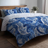 Modern Bedding Set of 3 - Paisley Harmony Duvet Cover Set