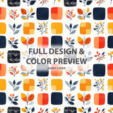 Modern Bedding Set of 5 - Minimal Quilt Duvet Cover And Throw Pillow Set