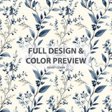 Toile 5 Pcs Bedding Set - Botanical Toile Duvet Cover And Pillow Set