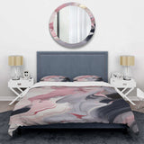 Solid Marble Paint Artwork II - Duvet Cover Set