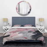 Solid Marble Paint Artwork II - Duvet Cover Set