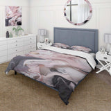 Solid Marble Paint Artwork III - Duvet Cover Set