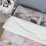 Solid Marble Paint Artwork III - Duvet Cover Set
