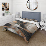 Brown And Black Beyond Boundaries III - Duvet Cover Set