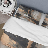 Brown And Black Beyond Boundaries III - Duvet Cover Set