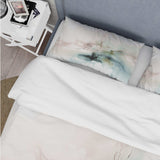 Green And Cream Essence Of Modernity III - Duvet Cover Set