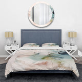 Green And Cream Essence Of Modernity IV - Duvet Cover Set