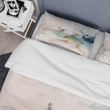 Green And Cream Essence Of Modernity IV - Duvet Cover Set