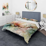 Delicate Floral Impressions I - Duvet Cover Set