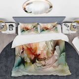 Delicate Floral Impressions I - Duvet Cover Set