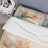 Delicate Floral Impressions II - Duvet Cover Set