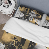 Golden Fluidity Of Womanhood II - Duvet Cover Set
