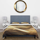 Gold Elegant Modern Sofa III - Duvet Cover Set