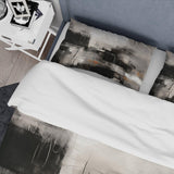 Black Mid Century Fusion I - Duvet Cover Set