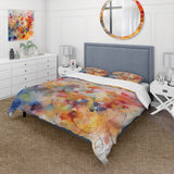 Colorful Transformations Of Flow II - Duvet Cover Set