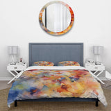 Colorful Transformations Of Flow II - Duvet Cover Set