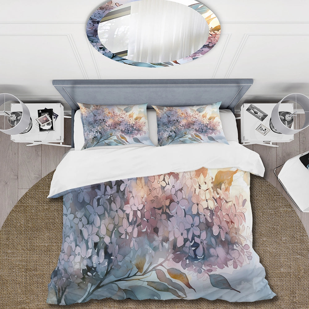 Purple Lilacs Aromatherapy - Duvet Cover Set
