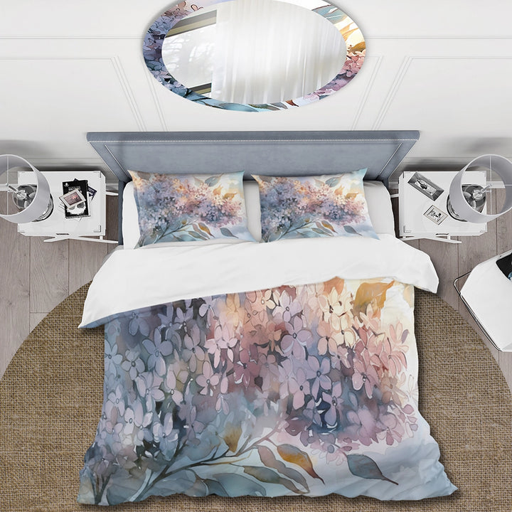 Purple Lilacs Aromatherapy - Duvet Cover Set