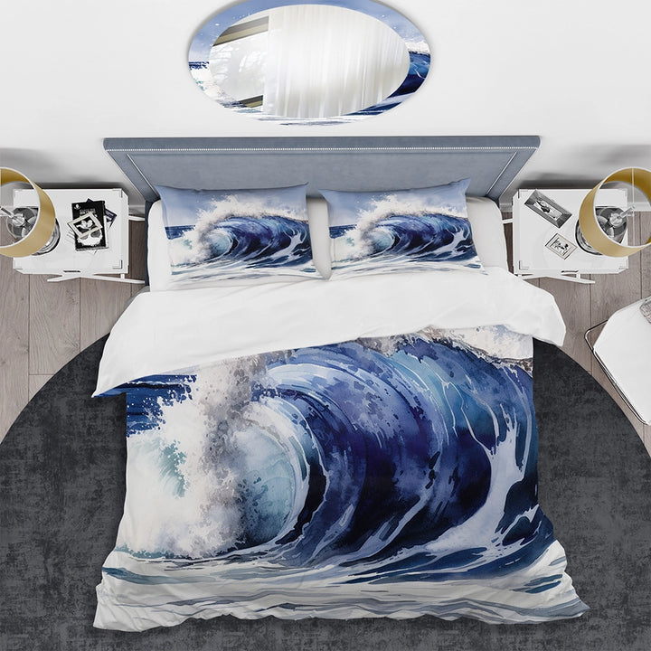 Ocean Wave Movement V - Duvet Cover Set