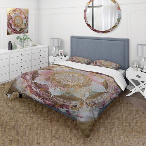 Rose Gold Mandala II - Duvet Cover Set