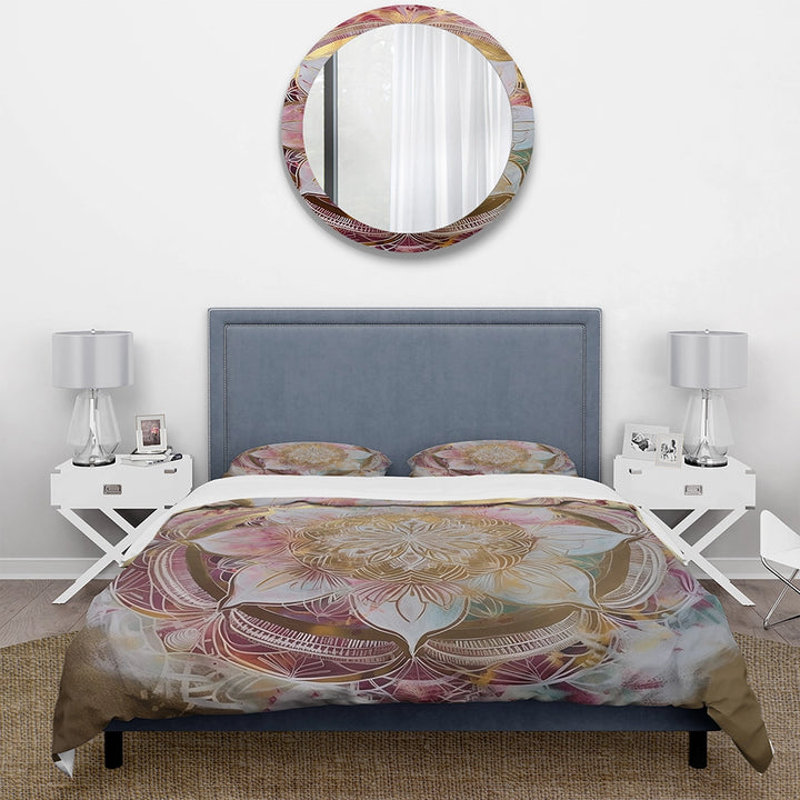 Rose Gold Mandala II - Duvet Cover Set