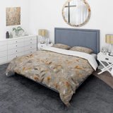 Beige Botanical Impressions I - Duvet Cover Set