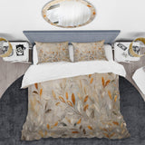 Beige Botanical Impressions I - Duvet Cover Set