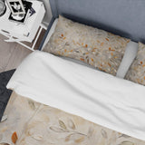 Beige Botanical Impressions I - Duvet Cover Set