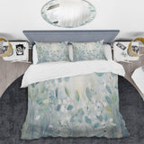 Blue Botanical Rhythms IV - Duvet Cover Set