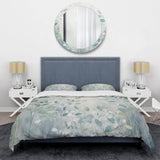 Blue Botanical Rhythms IV - Duvet Cover Set