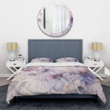 Purple Botanical Whispers I - Duvet Cover Set