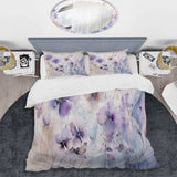 Purple Mystical Blooms III - Duvet Cover Set