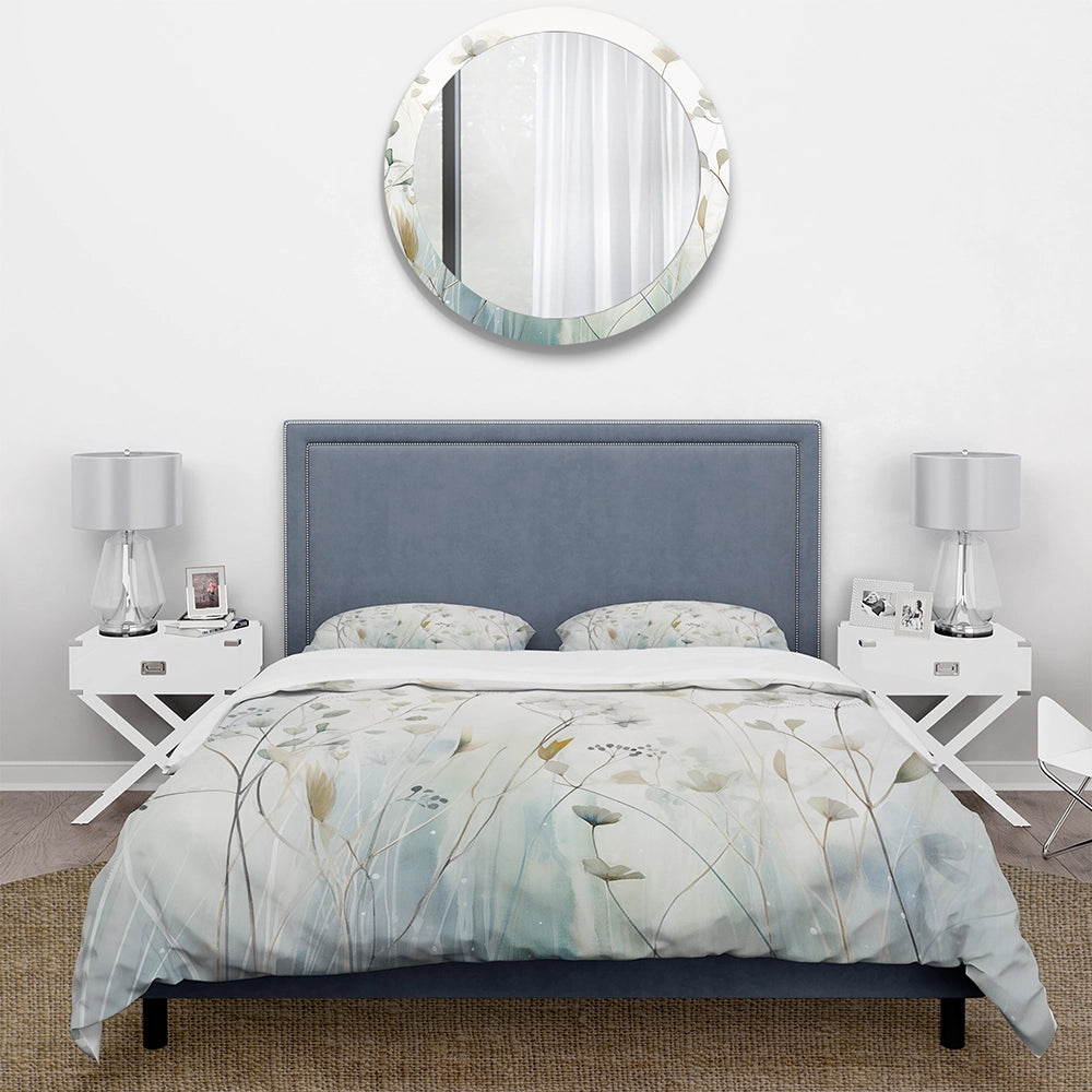 Blue Botanical Oasis I - Duvet Cover Set