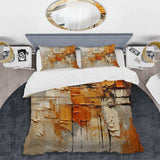 Orange Impressions III - Duvet Cover Set