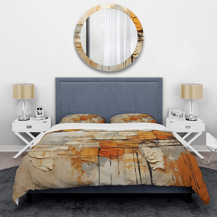 Orange Impressions III - Duvet Cover Set