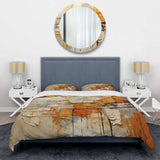 Orange Impressions III - Duvet Cover Set