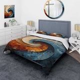 Collaged Spiral - Duvet Cover Set