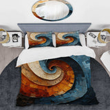 Collaged Spiral - Duvet Cover Set