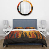 African Tribal Rhythms VIII - Duvet Cover Set